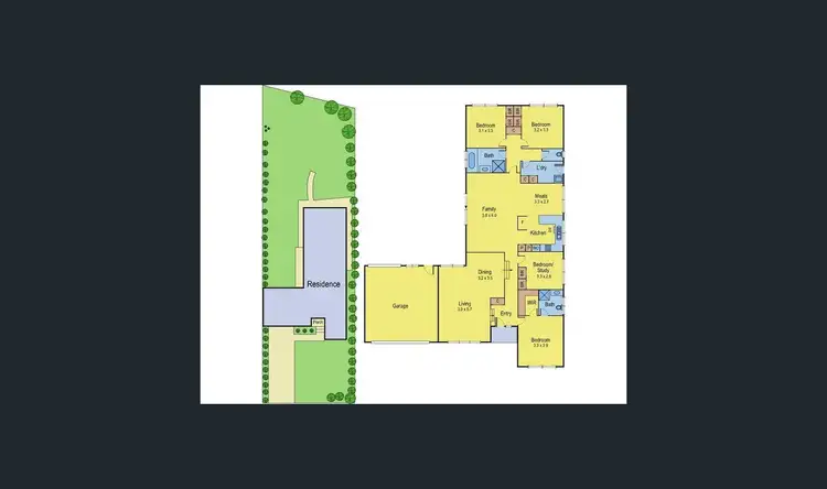 Floorplan of Homely house listing, 11 Willesden Drive, Waurn Ponds VIC 3216