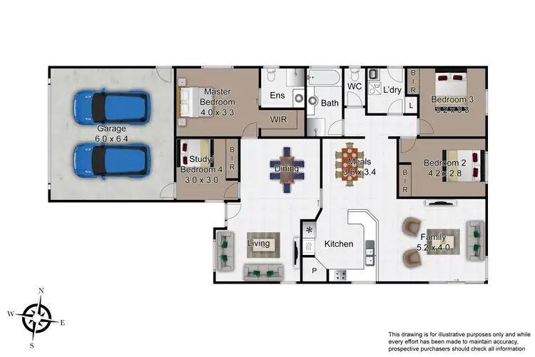 Floorplan of Homely house listing, 8 Lighthorse Crescent, Narre Warren South VIC 3805