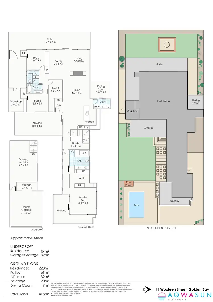 Floorplan of Homely house listing, 11 Wooleen Street, Golden Bay WA 6174