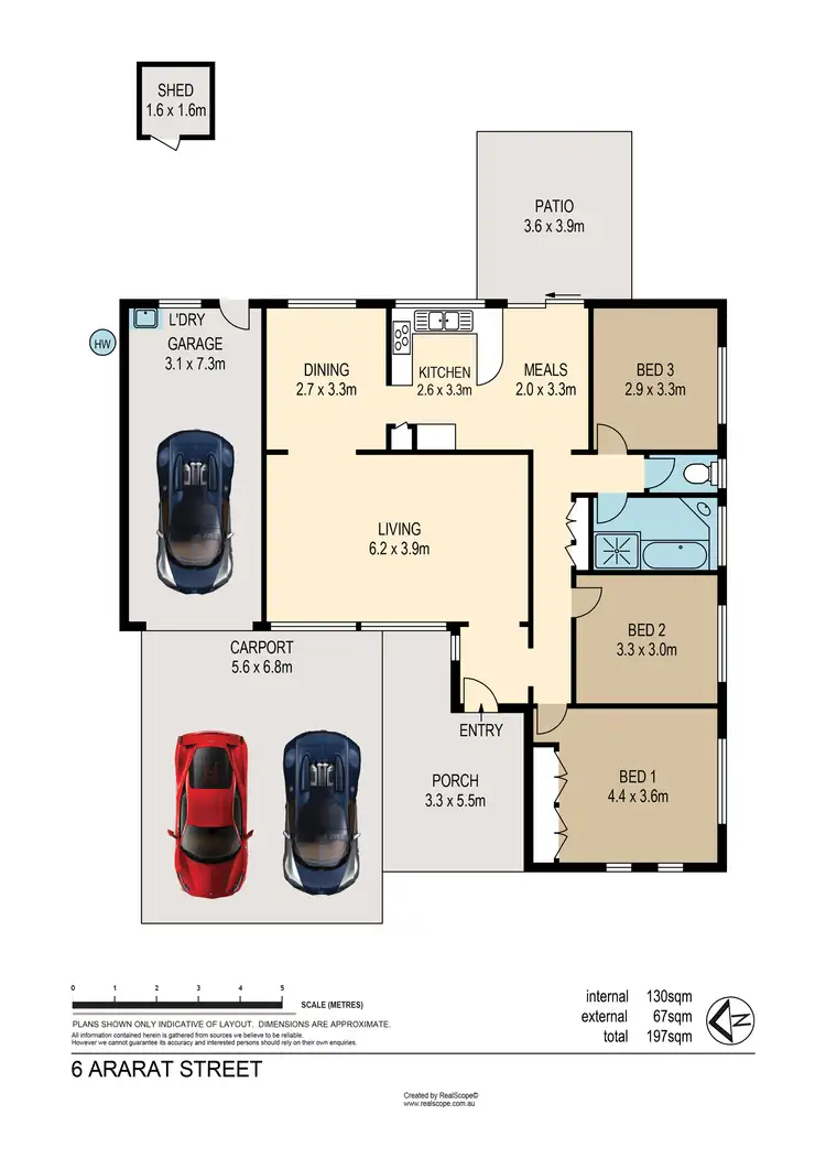 Floorplan of Homely house listing, 6 Ararat Street, Riverhills QLD 4074