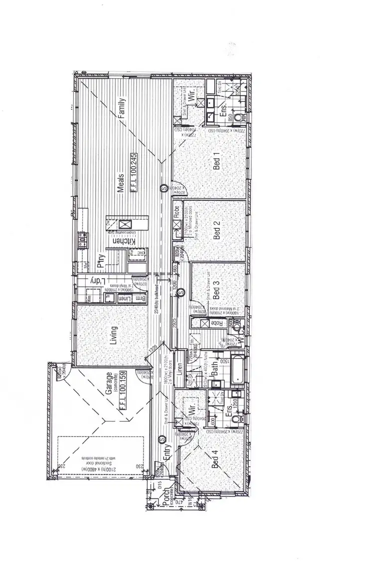 Floorplan of Homely house listing, 10 Crawley Rise, Werribee VIC 3030