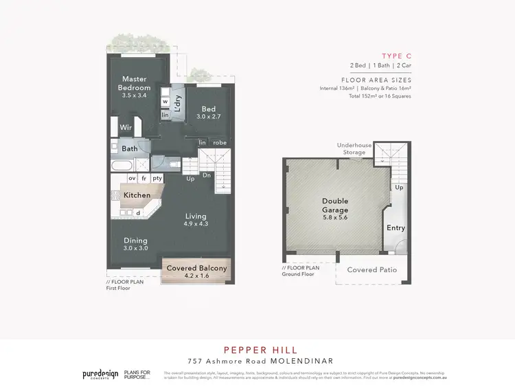 Floorplan of Homely townhouse listing, 31/757 Ashmore Road, Molendinar QLD 4214