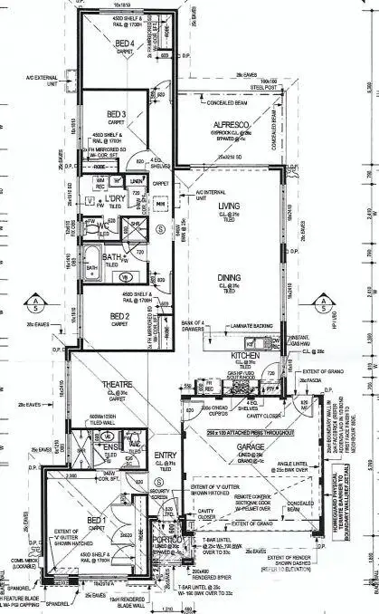 Floorplan of Homely house listing, 3 Misket Way, Caversham WA 6055