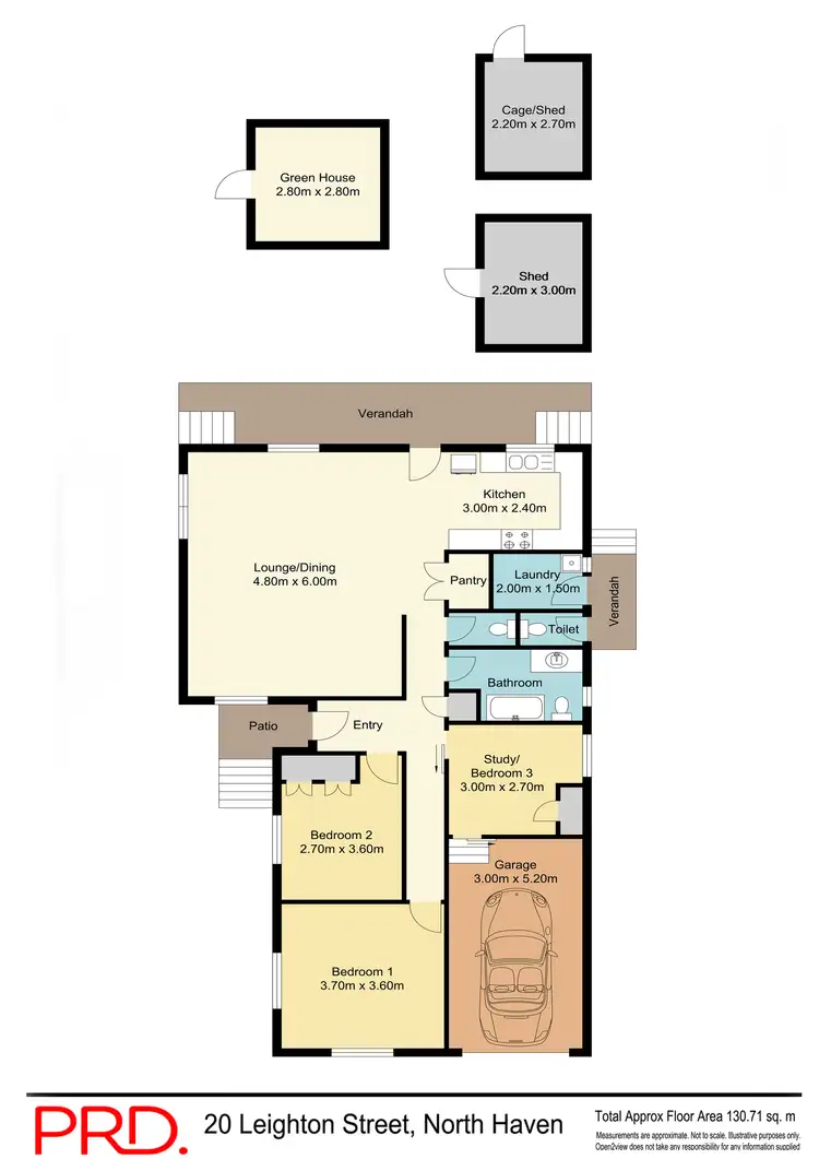Floorplan of Homely house listing, 20 Leighton Close, North Haven NSW 2443