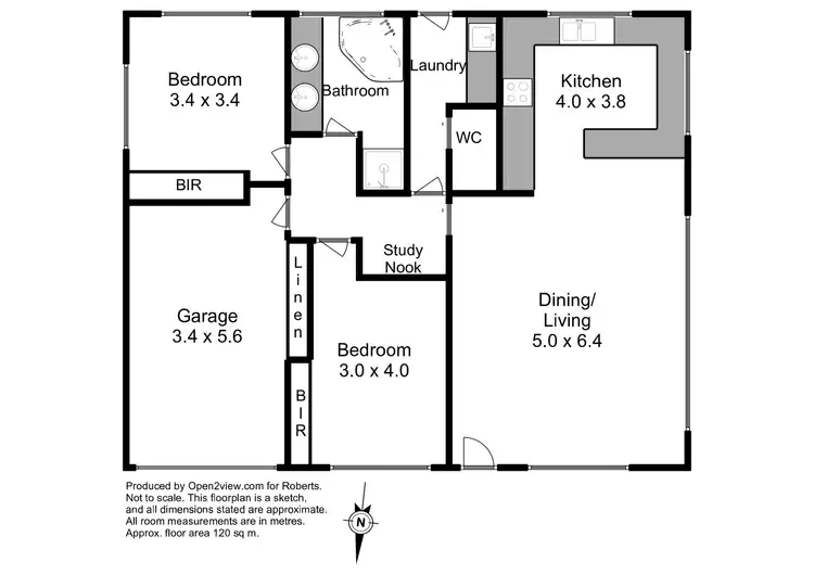 Floorplan of Homely house listing, 2/13 Poynton Close, Turners Beach TAS 7315