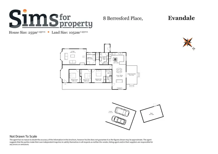 Floorplan of Homely house listing, 8 Berresford Place, Evandale TAS 7212