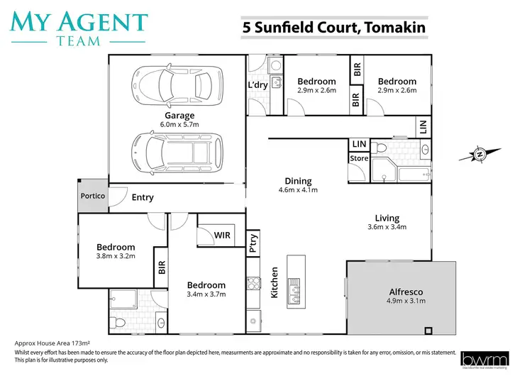 Floorplan of Homely house listing, 5 Sunfield Court, Tomakin NSW 2537