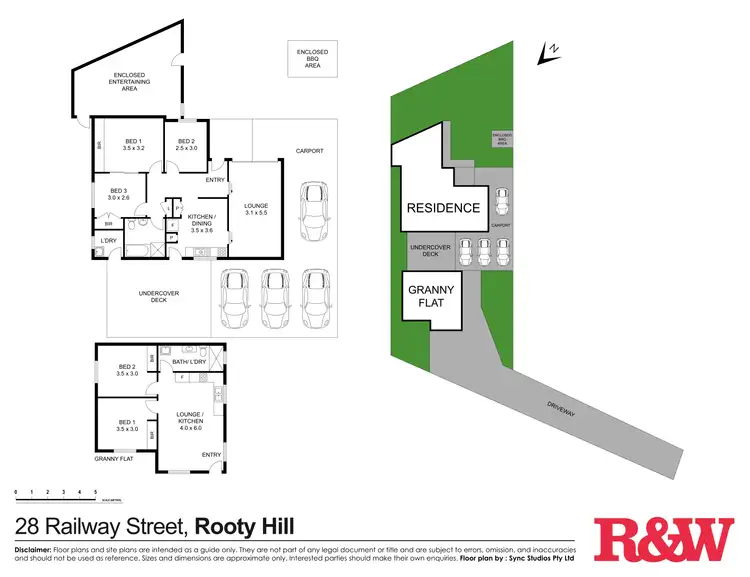 Floorplan of Homely house listing, 28 & 28A Railway Street, Rooty Hill NSW 2766