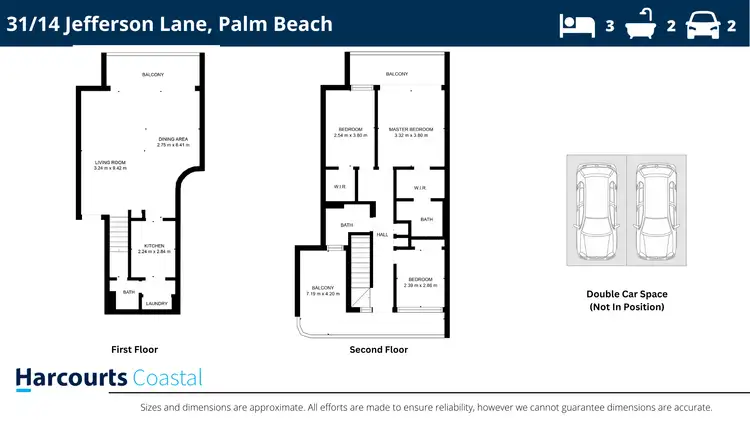 Floorplan of Homely apartment listing, 31/14 Jefferson Lane, Palm Beach QLD 4221