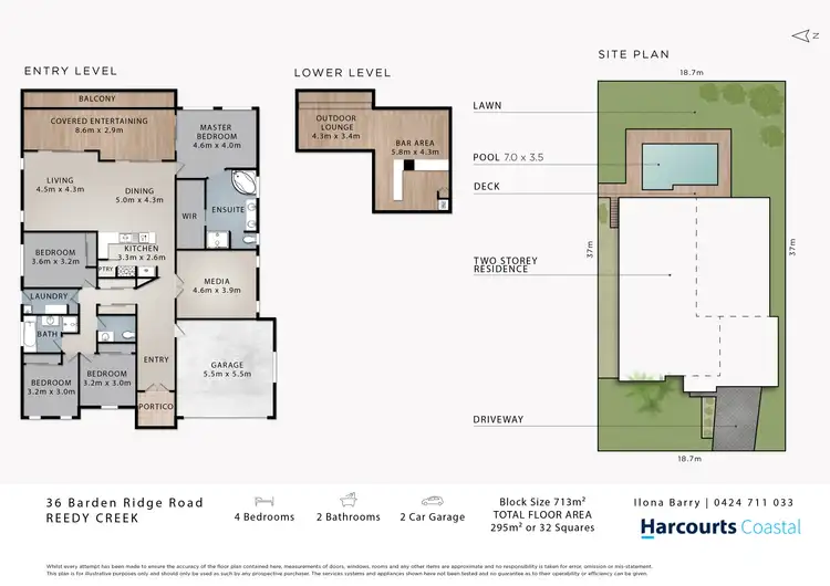 Floorplan of Homely house listing, 36 Barden Ridge Road, Reedy Creek QLD 4227