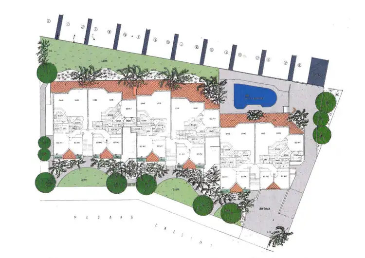 Floorplan of Homely unit listing, 10/9-13 Madang Crescent, Runaway Bay QLD 4216