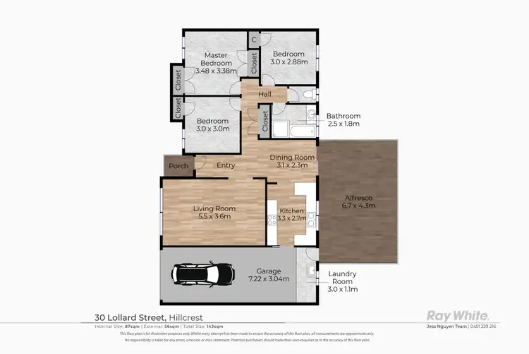 Floorplan of Homely house listing, 30 Lollard Street, Hillcrest QLD 4118