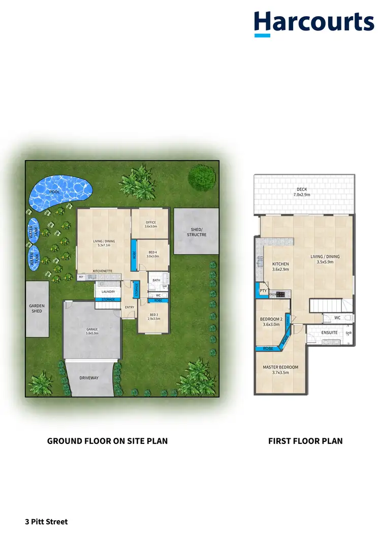Floorplan of Homely house listing, 3 Pitt Street, Blacks Beach QLD 4740