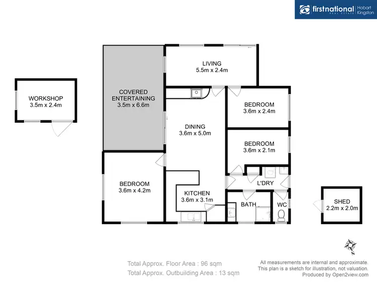 Floorplan of Homely house listing, 14 Terry Street, Carlton TAS 7173