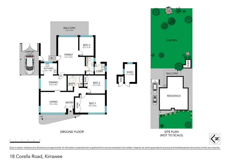 Floorplan of Homely house listing, 18 Corella Road, Kirrawee NSW 2232