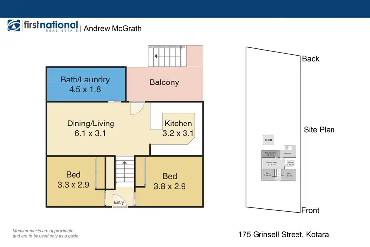 Floorplan of Homely house listing, 175 Grinsell Street, Kotara NSW 2289