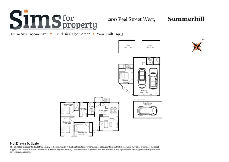 Floorplan of Homely house listing, 200 Peel Street West, Summerhill TAS 7250