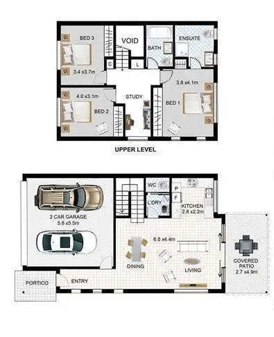 Floorplan of Homely villa listing, 41/47 Sycamore Drive, Currimundi QLD 4551