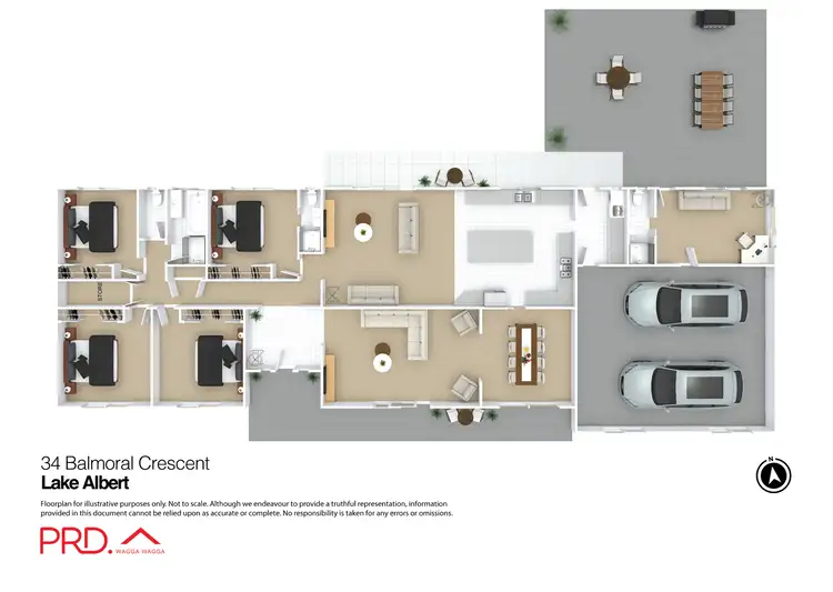 Floorplan of Homely house listing, 34 Balmoral Crescent, Lake Albert NSW 2650