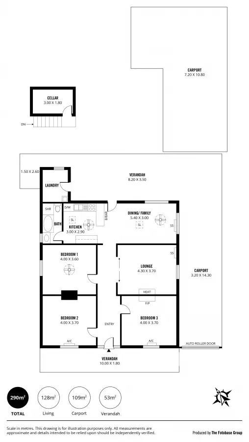 Floorplan of Homely house listing, 435 Port Road, Croydon SA 5008