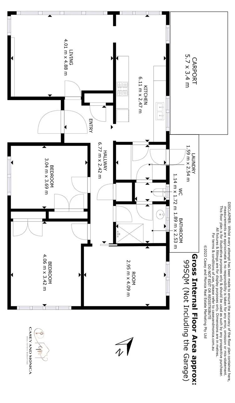 Floorplan of Homely house listing, 27 Lavender Grove, Summerhill TAS 7250