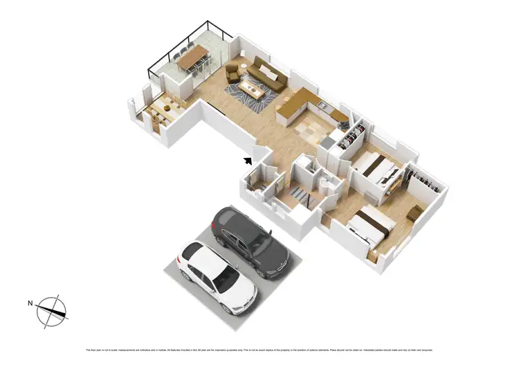 Floorplan of Homely apartment listing, 14/464 Beach Road, Beaumaris VIC 3193
