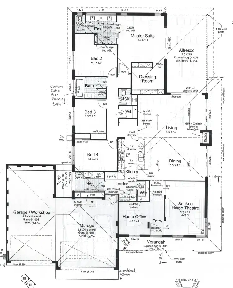 Floorplan of Homely house listing, 4 Chidlow Way, Roelands WA 6226