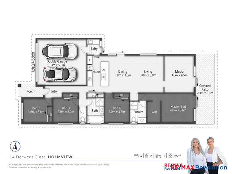 Floorplan of Homely house listing, 14 Derwent Close, Holmview QLD 4207