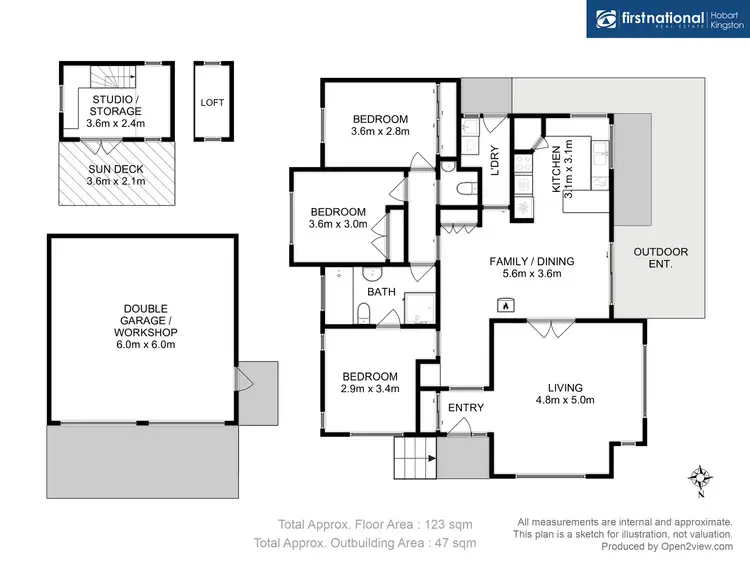 Floorplan of Homely house listing, 9 Thornbill Street, Kingston TAS 7050