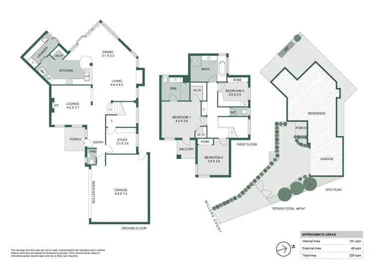 Floorplan of Homely house listing, 5A Millers Court, Cottesloe WA 6011