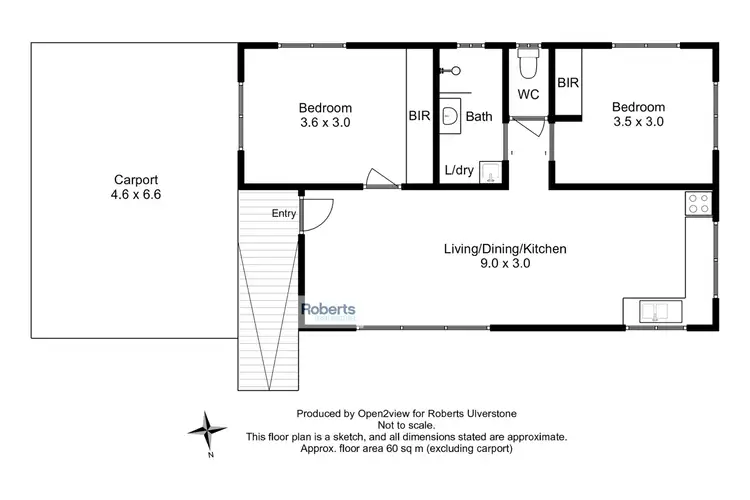 Floorplan of Homely house listing, 48A Trevor Street, Ulverstone TAS 7315