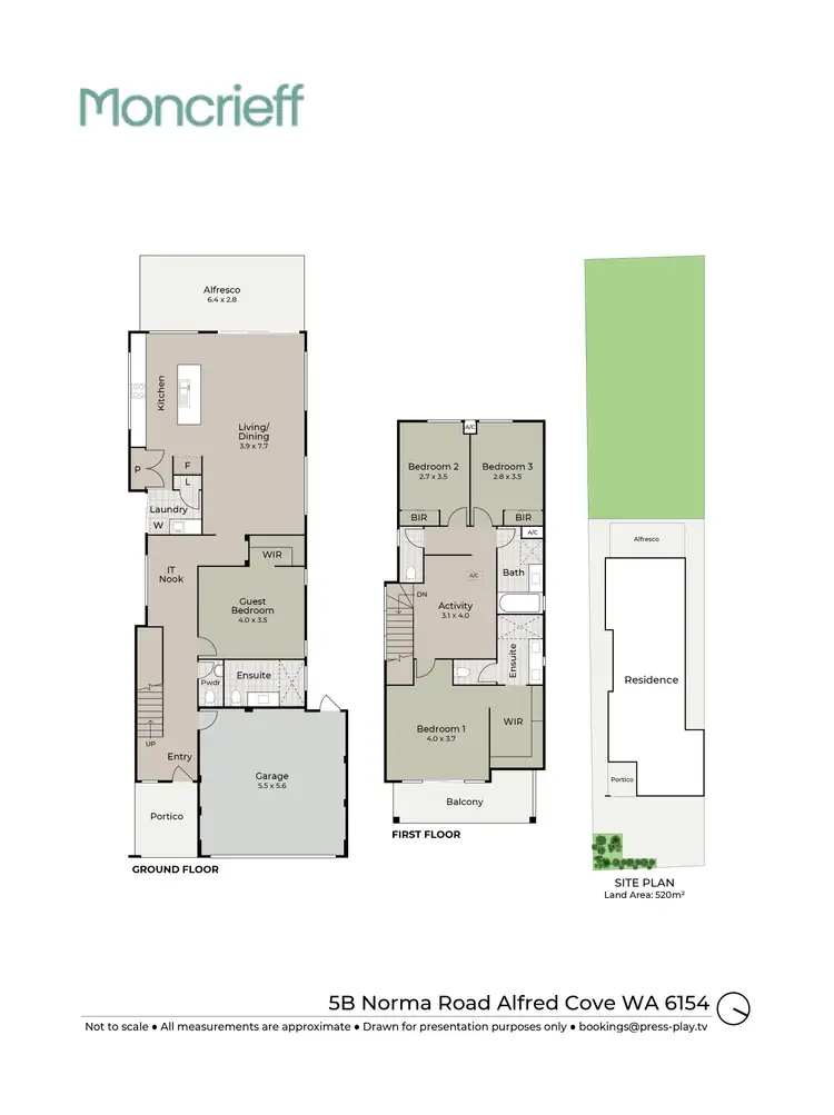 Floorplan of Homely house listing, 5b Norma Road, Alfred Cove WA 6154