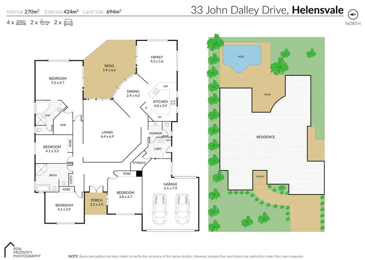 Floorplan of Homely house listing, 33 John Dalley Drive, Helensvale QLD 4212