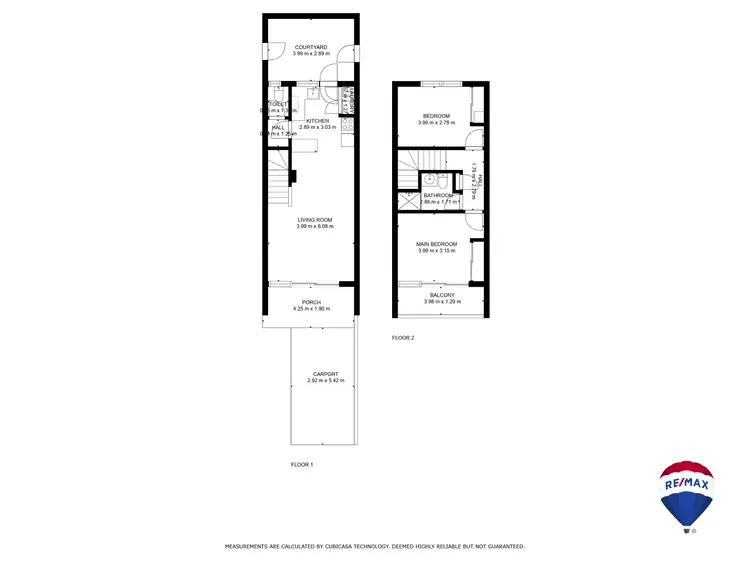 Floorplan of Homely townhouse listing, 1/33-35 Fairweather Street, Yorkeys Knob QLD 4878