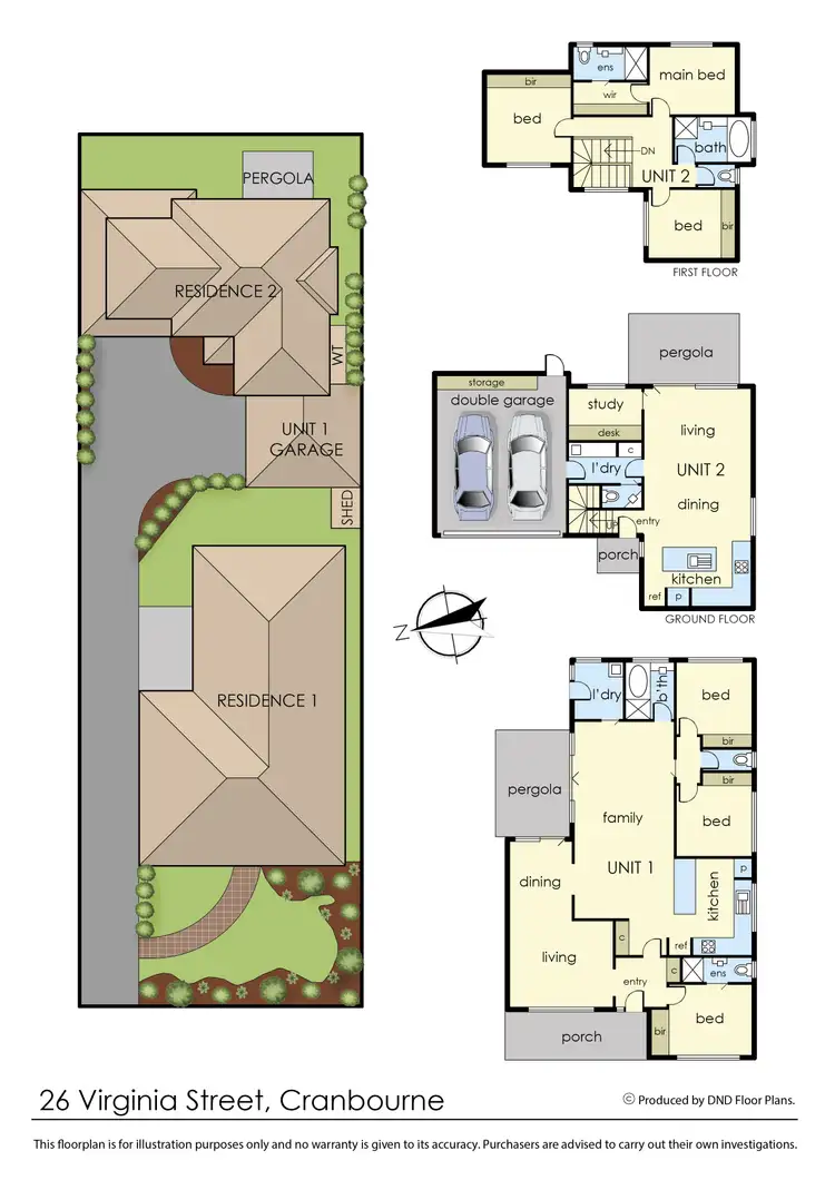 Floorplan of Homely house listing, 26 Virginia Street, Cranbourne VIC 3977