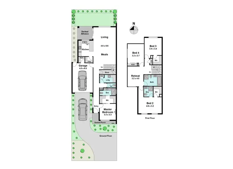 Floorplan of Homely house listing, 78a Sharps Road, Tullamarine VIC 3043
