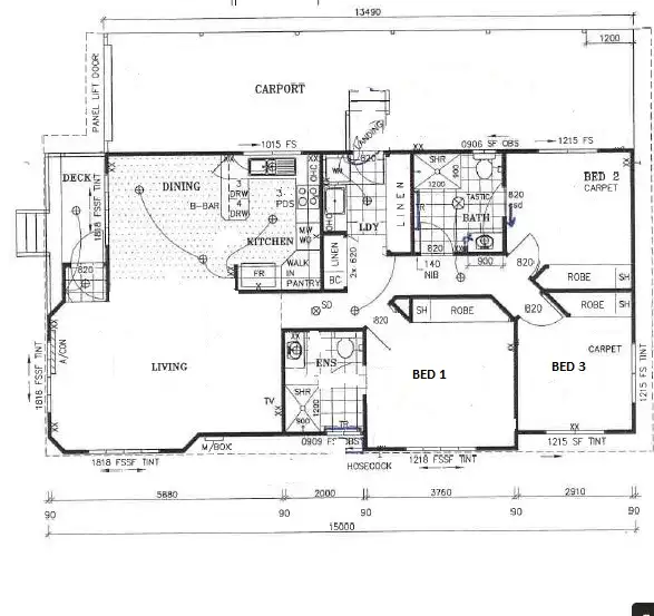 Floorplan of Homely retirement listing, 69/102A Moores Pocket Road, Moores Pocket QLD 4305
