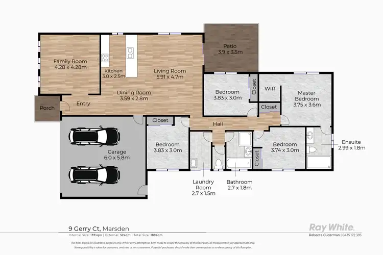 Floorplan of Homely house listing, 9 Gerry Court, Marsden QLD 4132