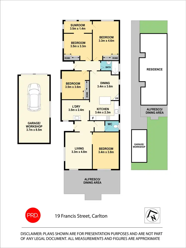 Floorplan of Homely house listing, 19 Francis Street, Carlton NSW 2218