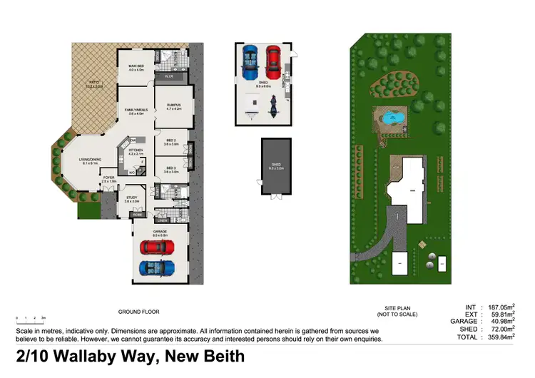 Floorplan of Homely house listing, 2-10 Wallaby Way, New Beith QLD 4124