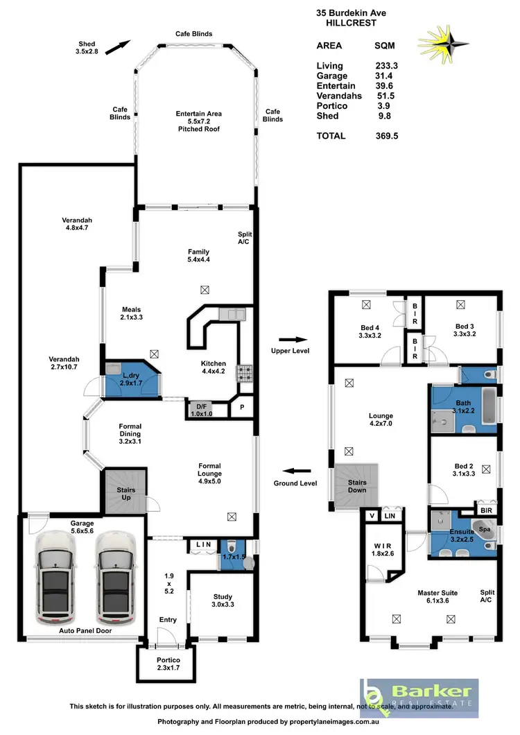 Floorplan of Homely house listing, 35 Burdekin Avenue, Hillcrest SA 5086