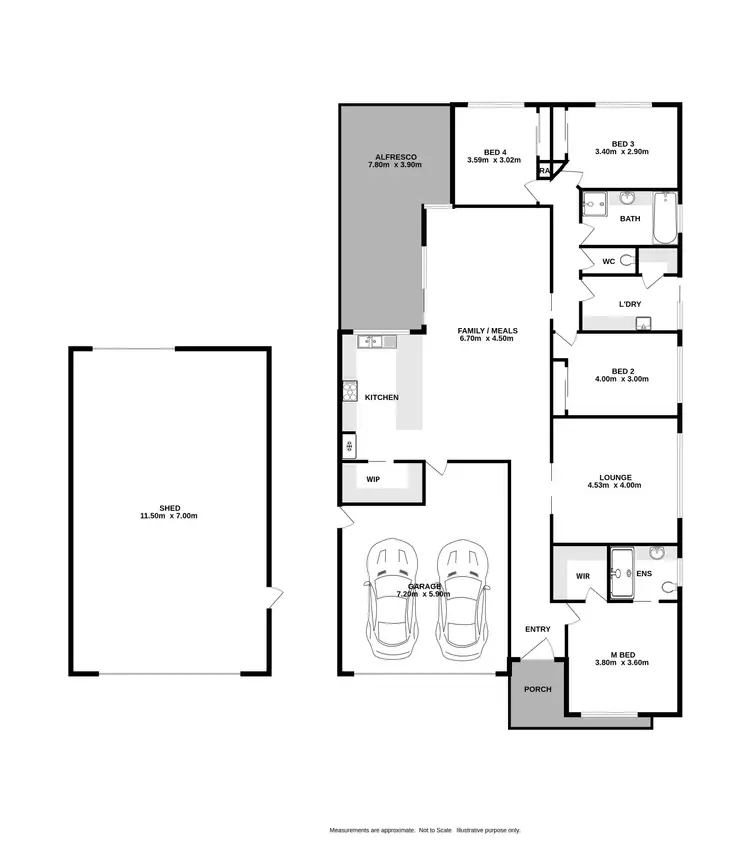 Floorplan of Homely house listing, 9 Dirrinan Court, Wirlinga NSW 2640