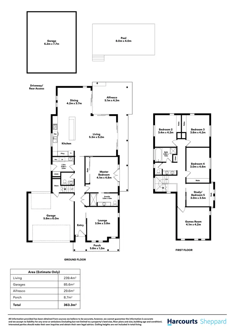 Floorplan of Homely house listing, 28 Highgate Street, Highgate SA 5063