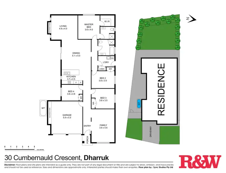 Floorplan of Homely house listing, 30 Cumbernauld Crescent, Dharruk NSW 2770