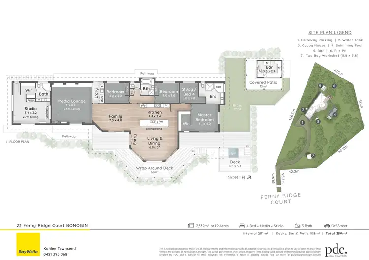 Floorplan of Homely house listing, 23 Ferny Ridge Court, Bonogin QLD 4213