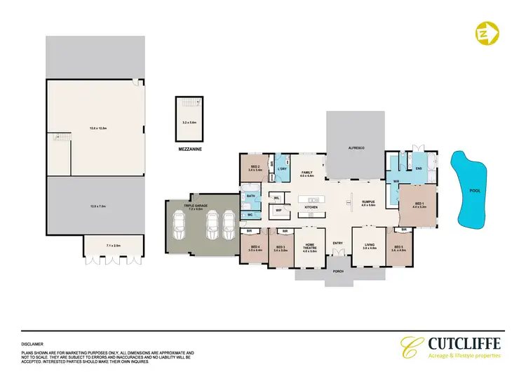 Floorplan of Homely rural property listing, 1004-1008 Castlereagh Road, Castlereagh NSW 2749