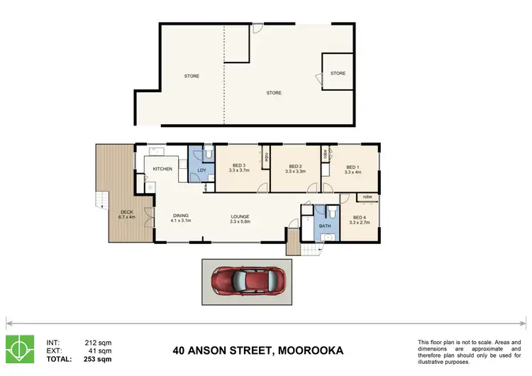 Floorplan of Homely house listing, 40 Anson Street, Moorooka QLD 4105