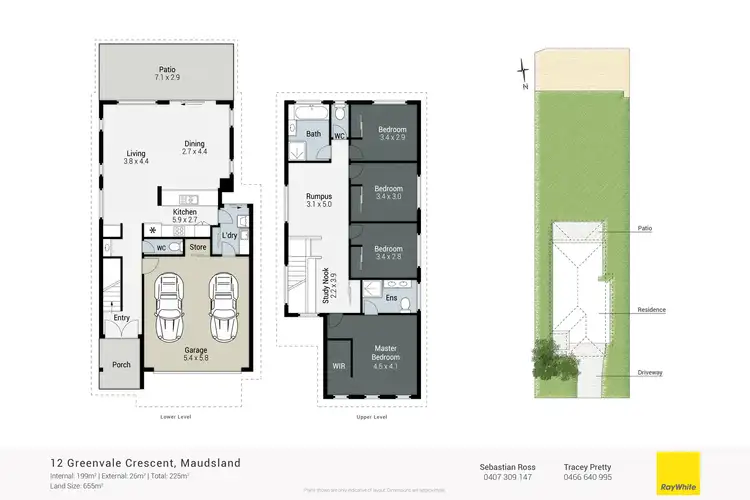 Floorplan of Homely house listing, 12 Greenvale Crescent, Maudsland QLD 4210