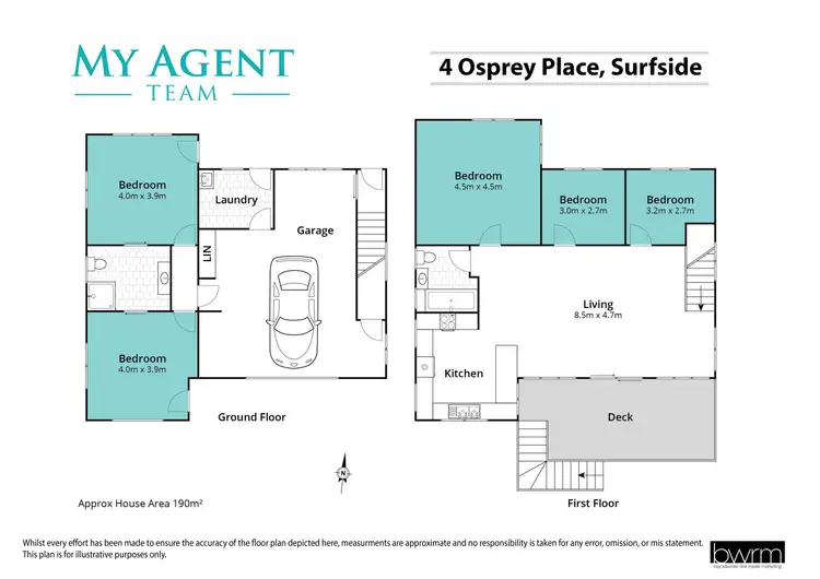 Floorplan of Homely house listing, 4 Osprey Place, Surfside NSW 2536