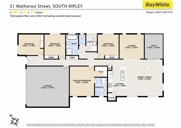 Floorplan of Homely house listing, 51 Watheroo Street, South Ripley QLD 4306